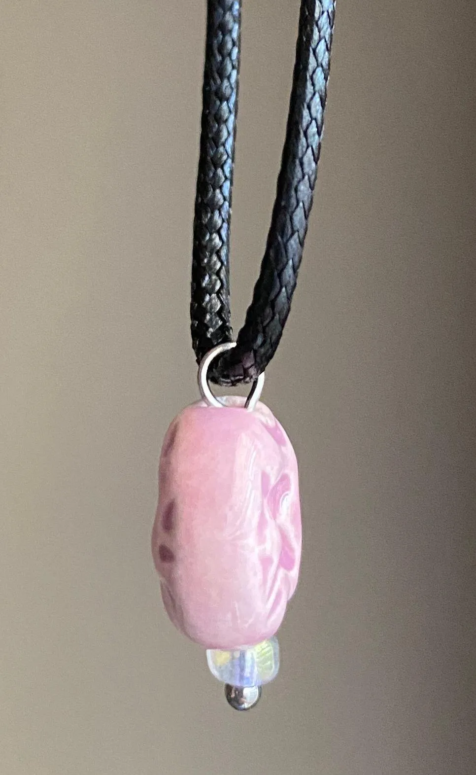 porcelain star coin bead boho retro whimsy fairy necklace⭐️🩷 - Image 3