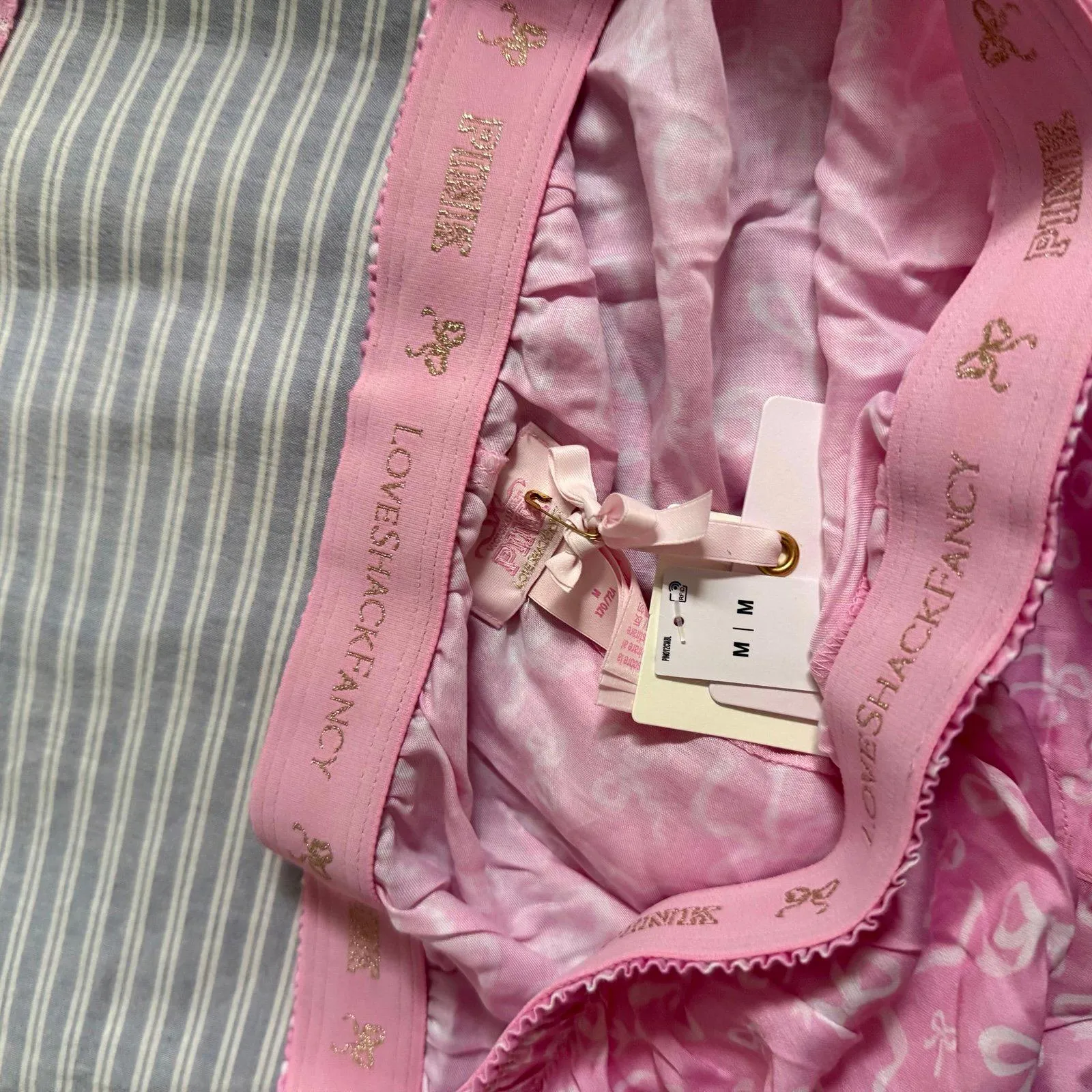 PINK X LOVESHACKFANCY Lacey Cami and Silky Boxy Shorts - Image 2