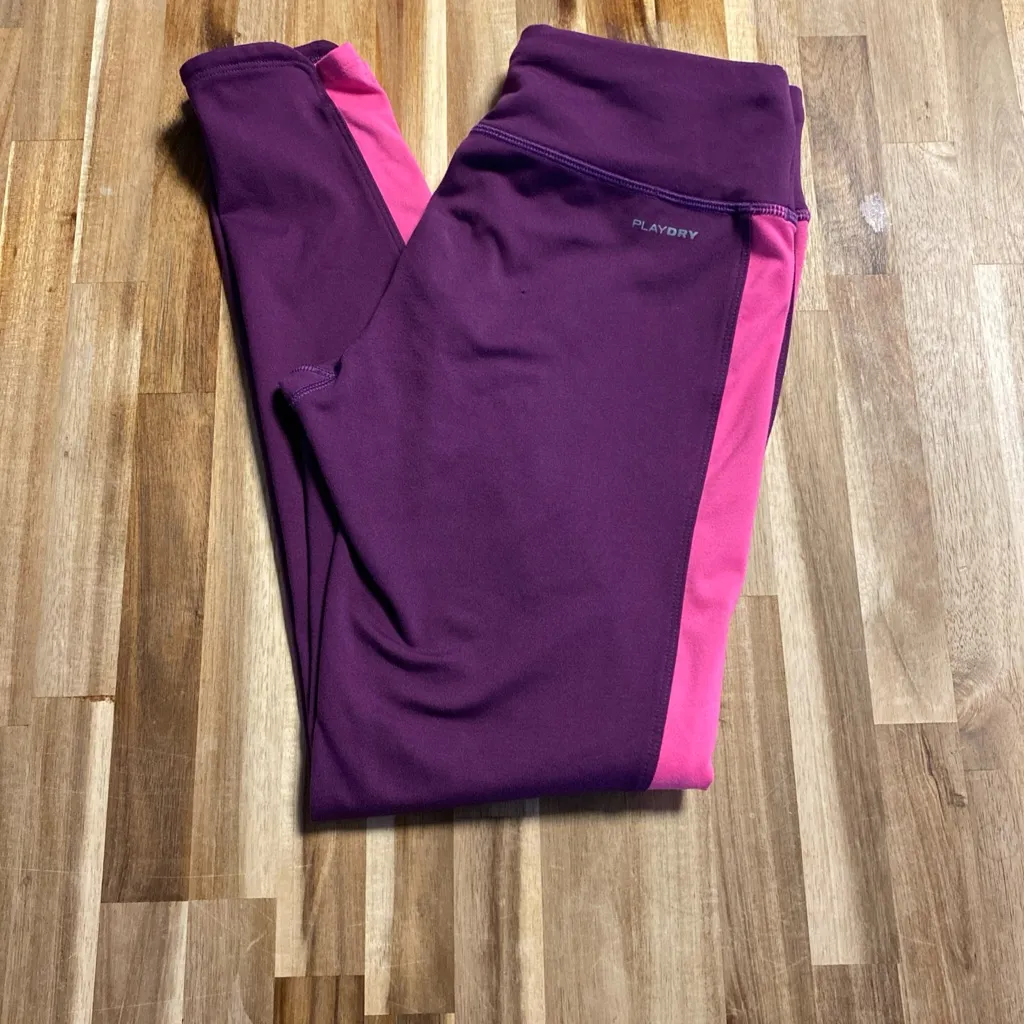 Reebok Purple/Pink Capri Leggings - Image 6