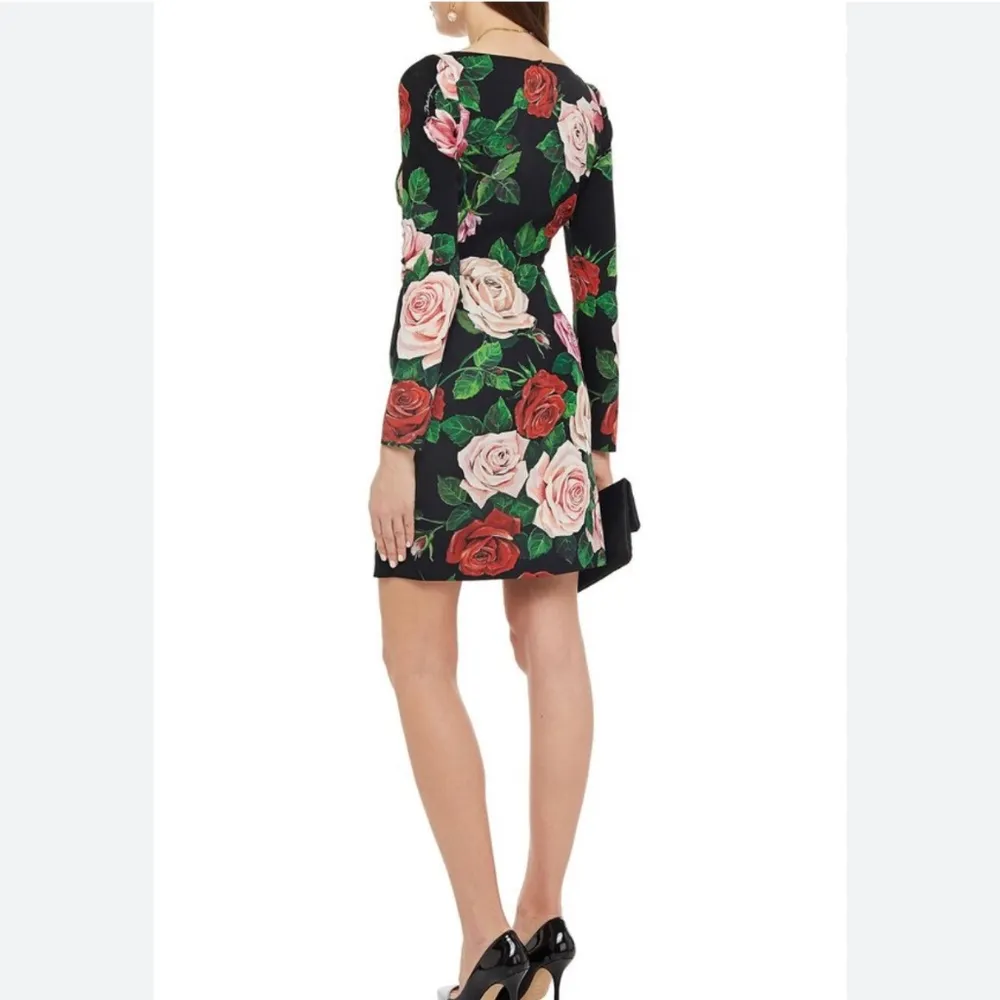 NWT dolce &gabbana floral print silk dress - Image 2