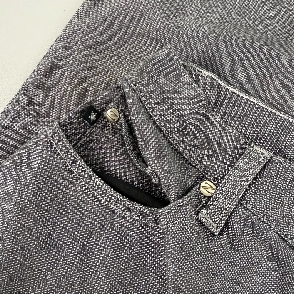 Y2K Zana Di Jeans – Faded Black/Grey - Image 5