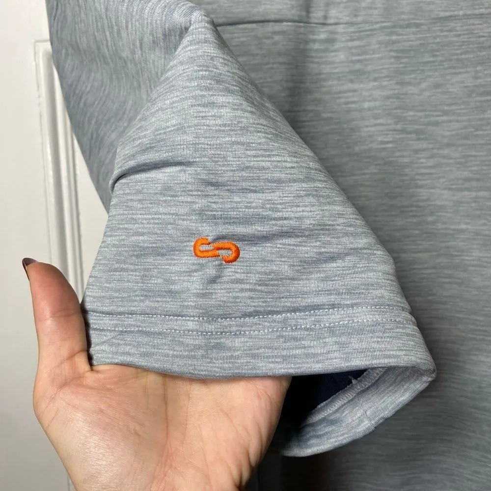 OROS Astra Funnel Neck Solarcore Insulated Pullover in Titanium Heather Gray - Image 10