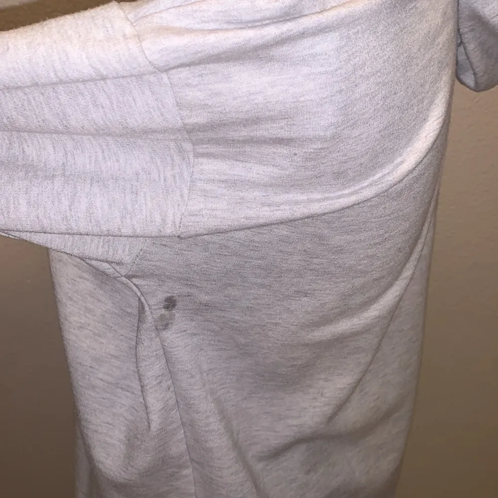 DSG light grey full zip up hooded sweatshirt Gray Size L - Image 5