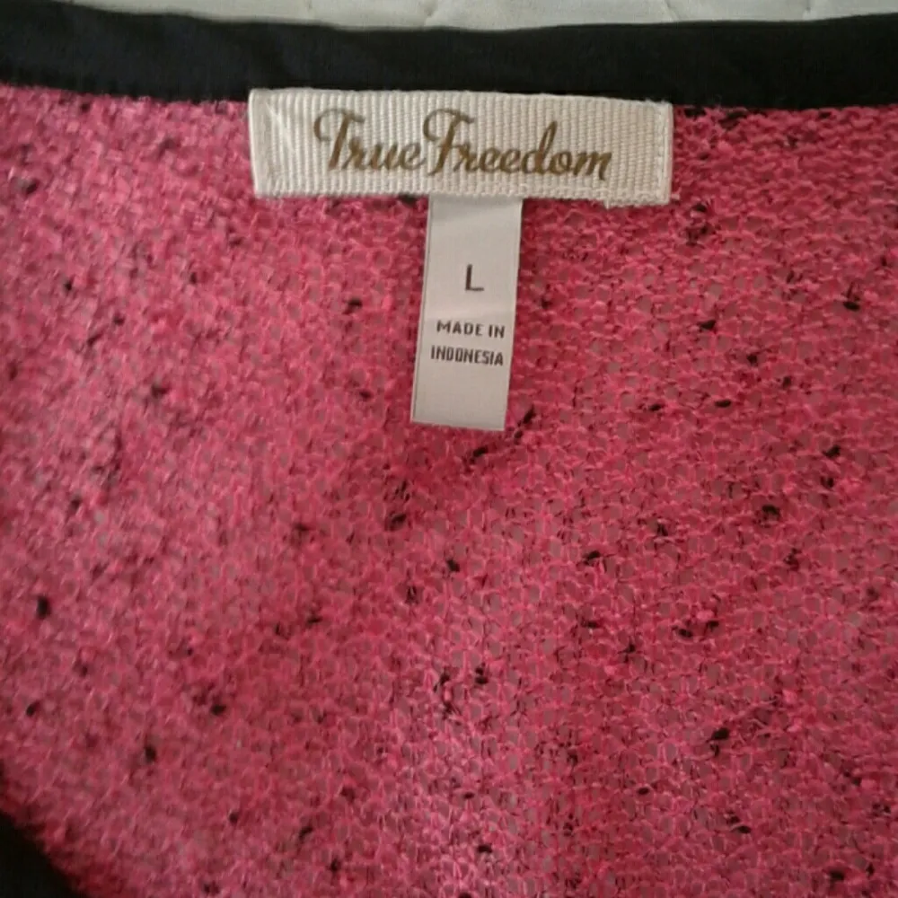 True Freedom Pink Cardigan - Image 3