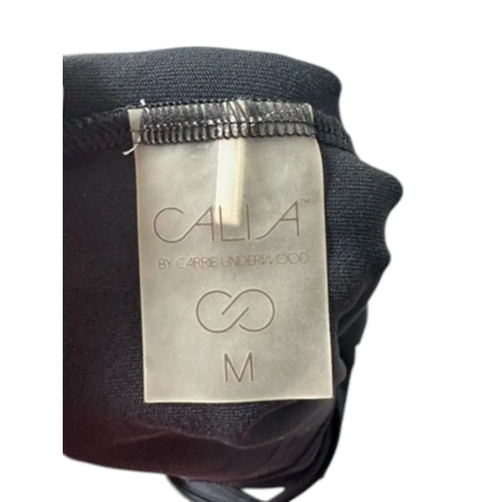 Calia by Carrie Underwood Black Racerback Tank Top Women's Medium - Image 5