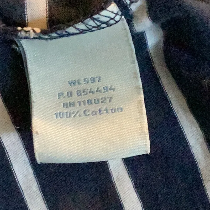 Boden Womens Breton Navy Striped Tunic Mini Pocket Dress Size 16 - Image 9