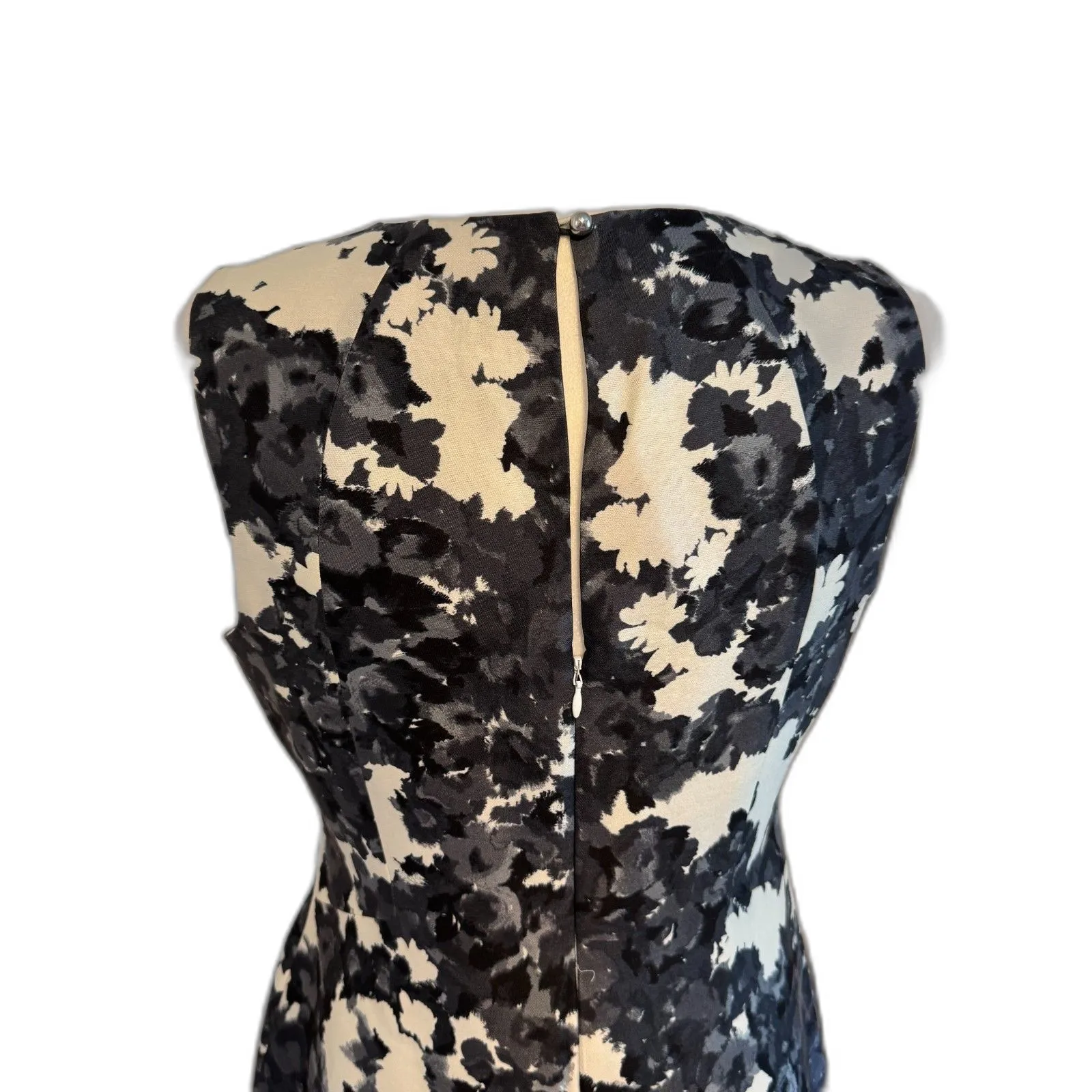 Kate Spade | Carrier Crew Neck "Leena" Sheath Dress Size 10 Cotton & Silk Blend - Image 7