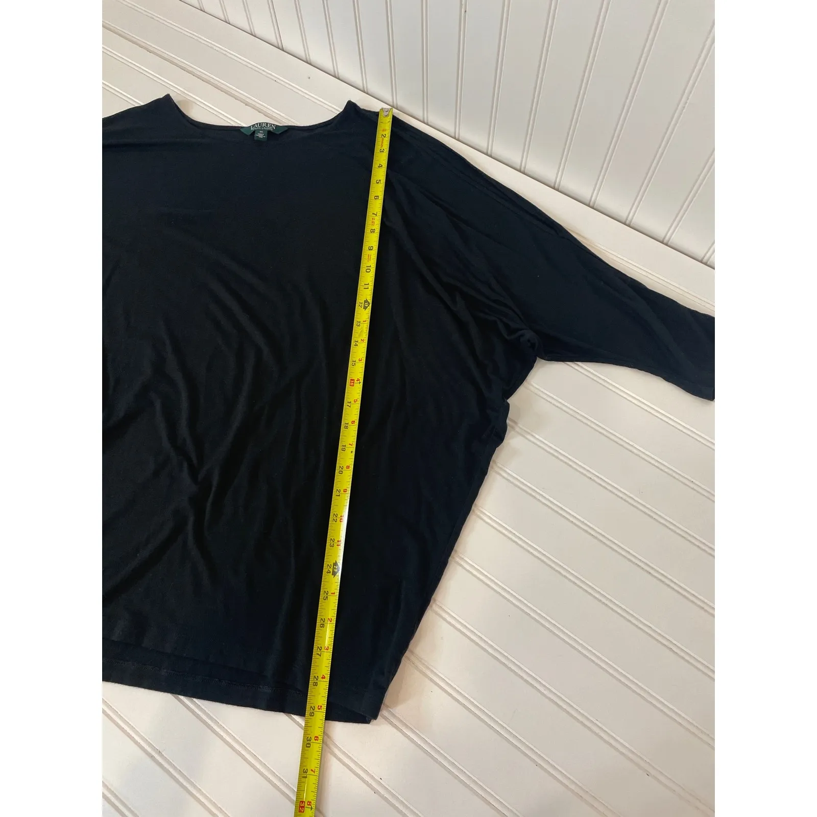 Lauren Ralph Lauren & Rebdolls White Shorts & Slit Sleeve Top Bundle Size 1X - Image 4