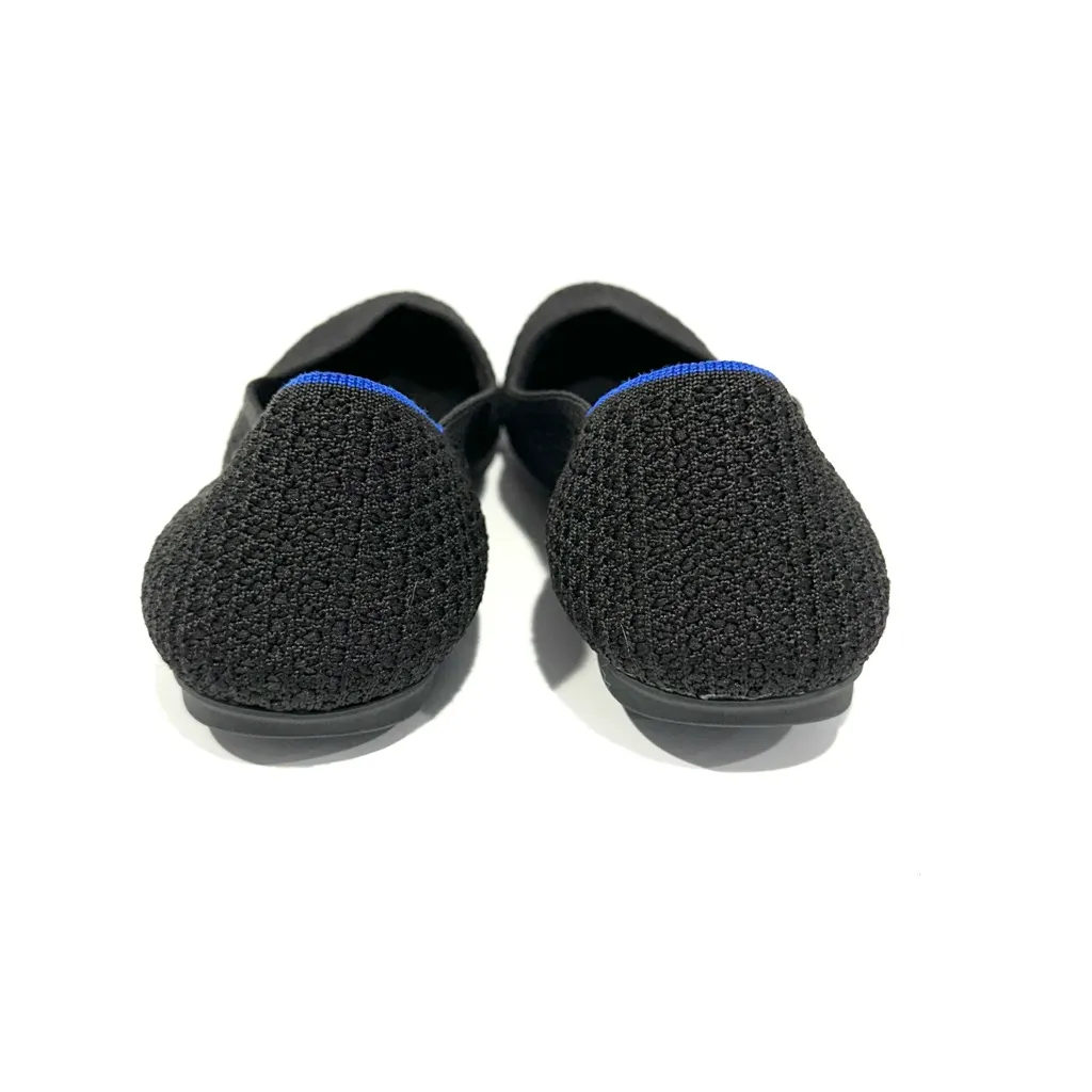 Rothy's  The Flat Ballet Flats Black Solid Shoes - Image 3