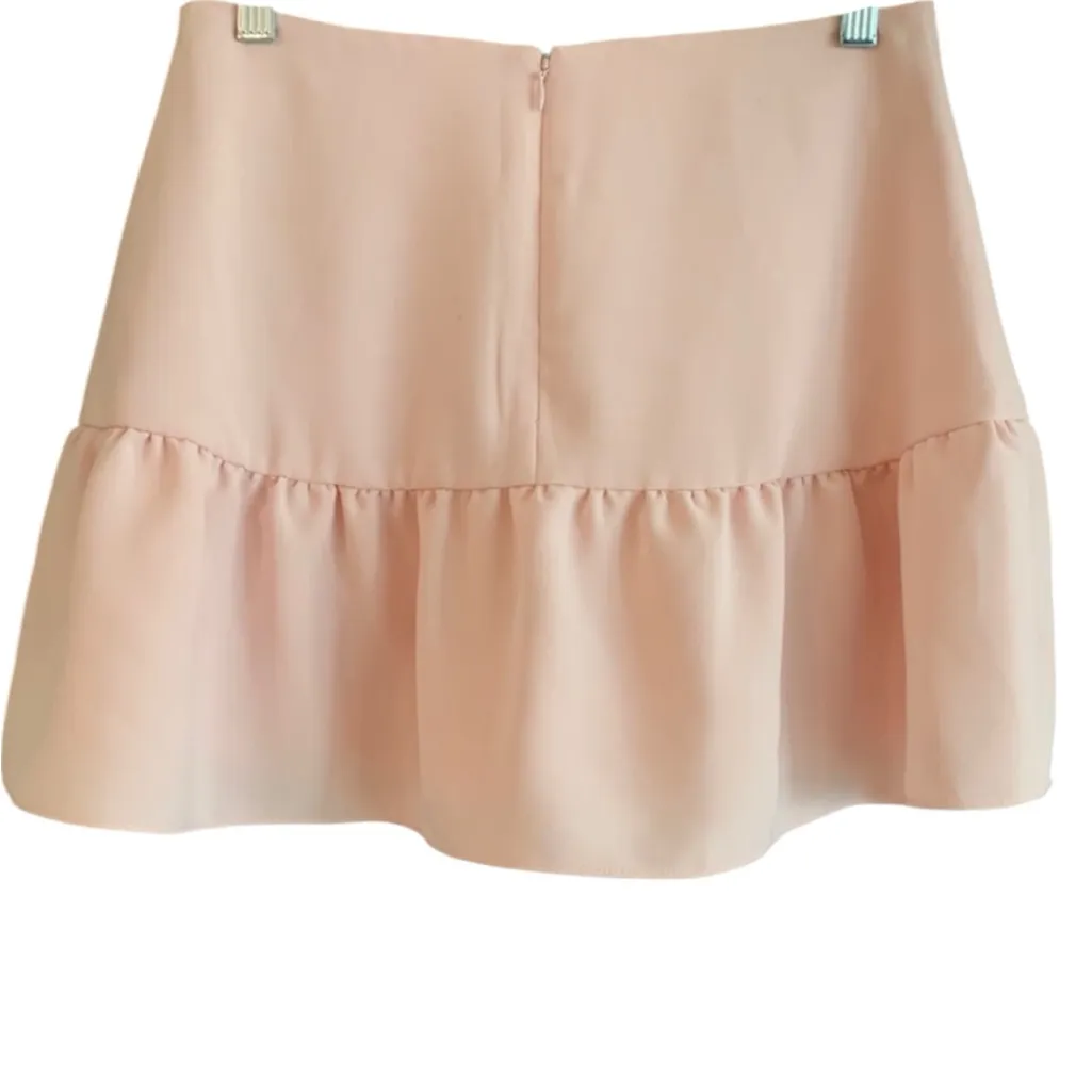 Amanda Uprichard Gabbie Skort in Blush - Image 2