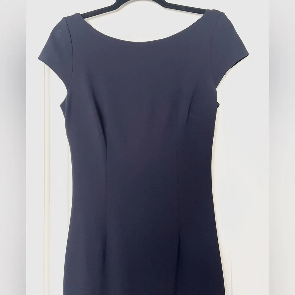 Katie May Madison Navy Blue Twist Maxi Dress Gown - Image 4