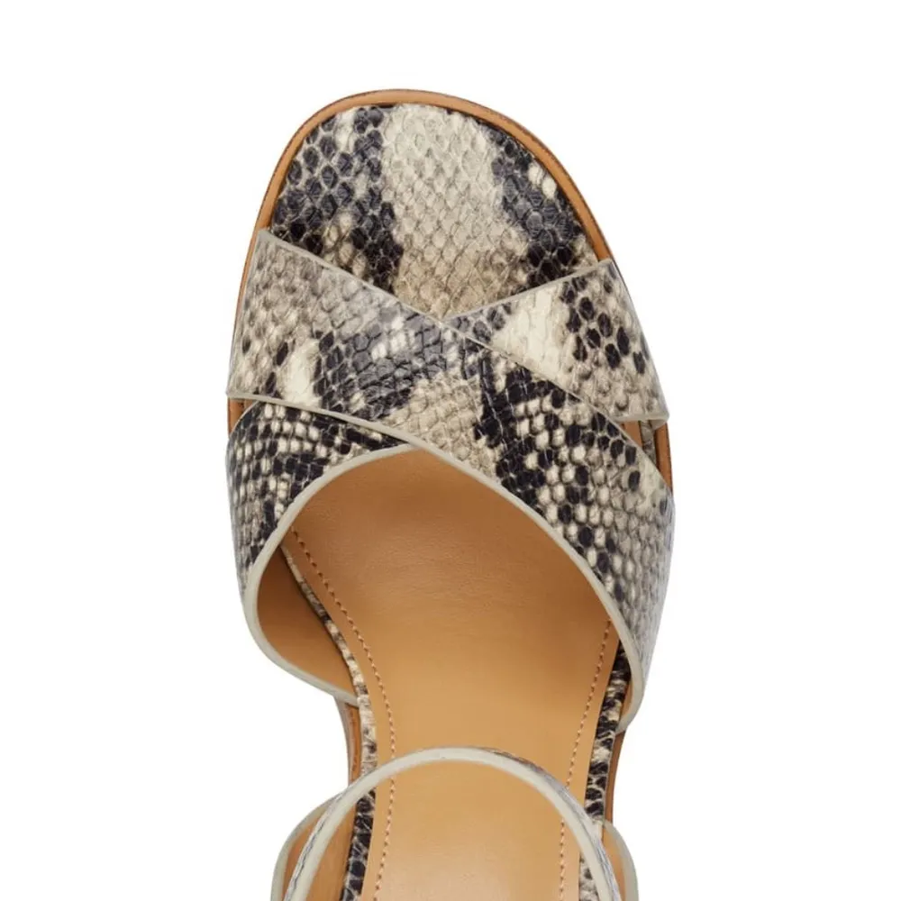 NEW Marc Fisher LTD Orla Sandal Snake Print - Image 3