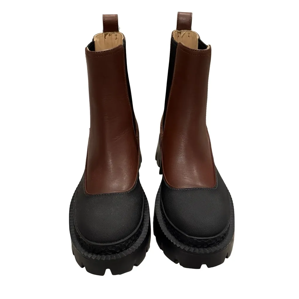 NWOT, COACH Jayla Chelsea Leather Ankle Boots, Sz 5.5 (fits like a Sz 5) - Image 2