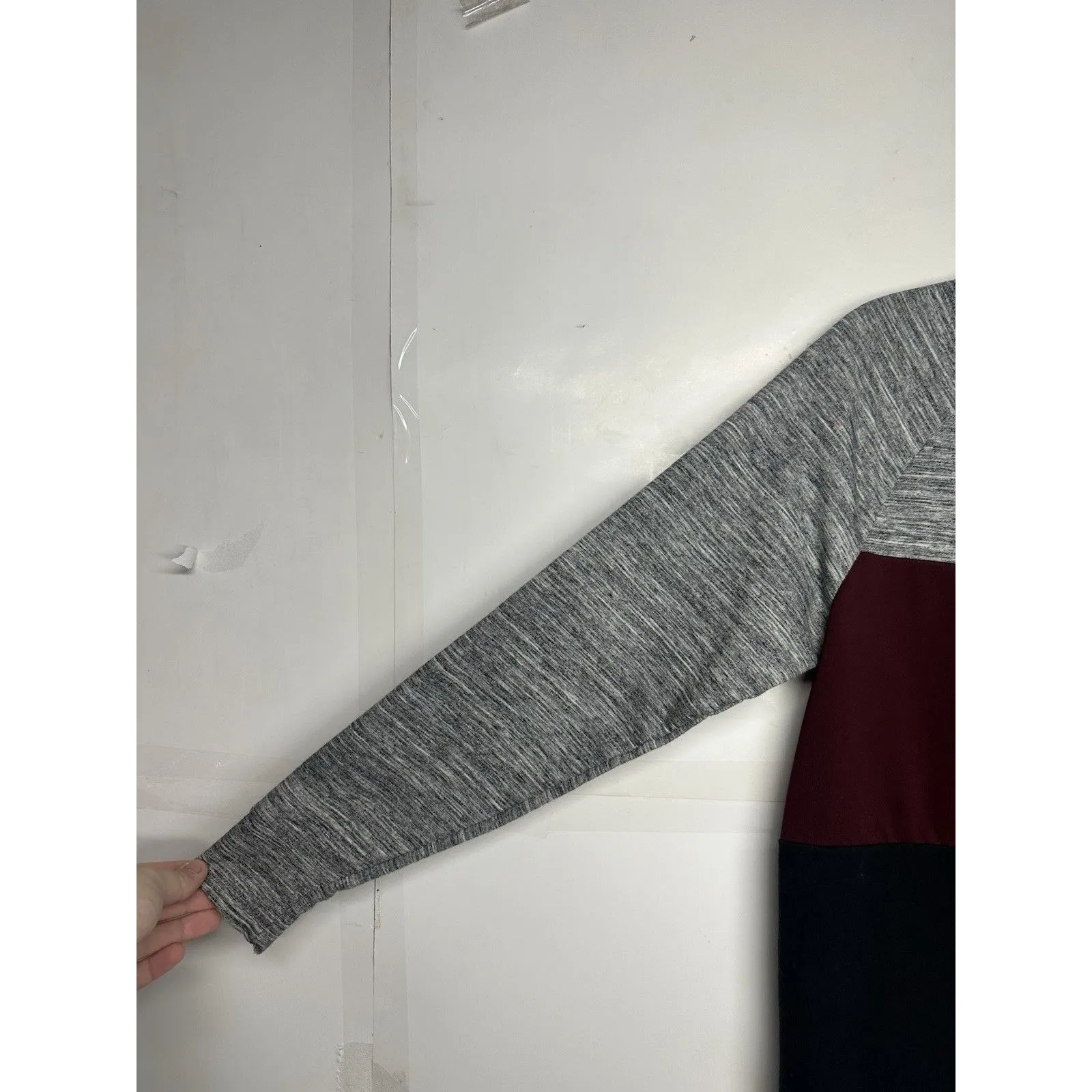 Women’s Victoria’s Secret PINK Colorblock Pullover Sweatshirt XS Long Sleeve - Image 2