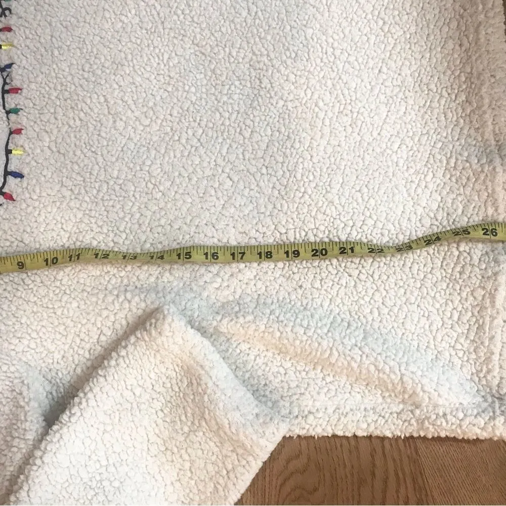 Friends Christmas Sherpa sweatshirt Size 2X - Image 6