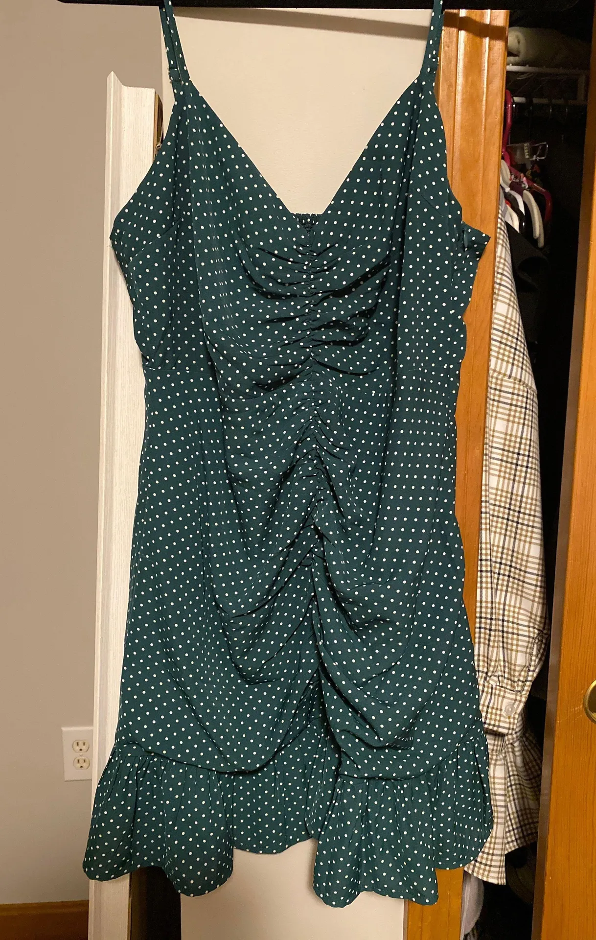 polka dot mini dress - Image 2