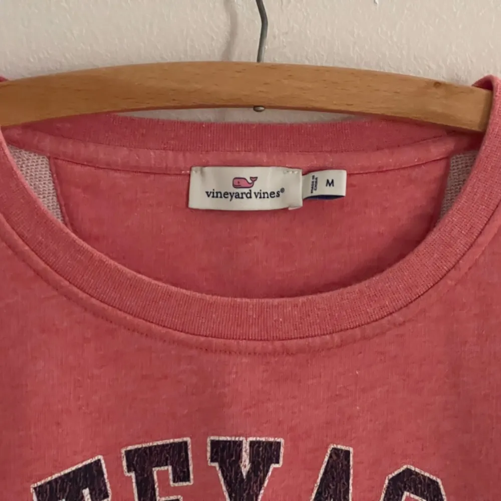 Texas Sweatshirt Pink Boxy Womens M Preppy Collegiate Cotton - Image 7