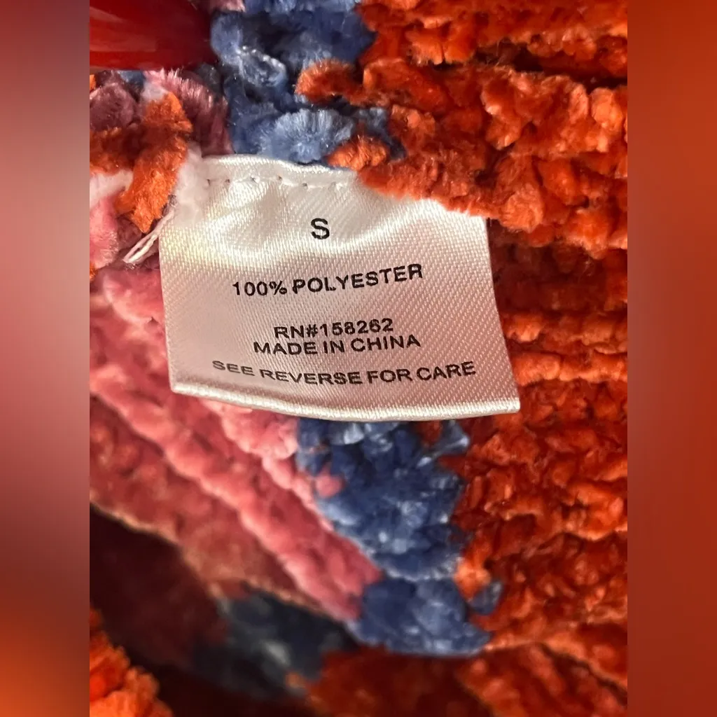 Altar’d State Striped Chenille Sweater Size Small - Image 4