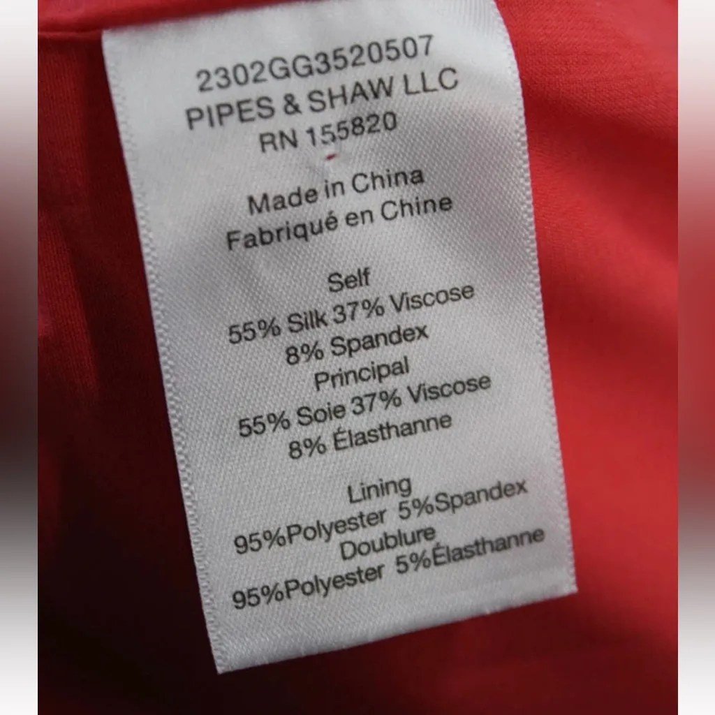 Veronica Beard Fayla Chain Link Cutout Long‎ Sleeve Midi Dress Size 0 - Image 8