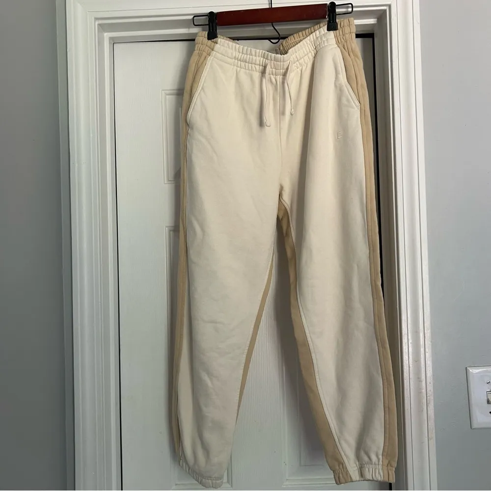 Everlane The Track Sweatpants Organic Cotton French Terry‎ Cream - Image 4