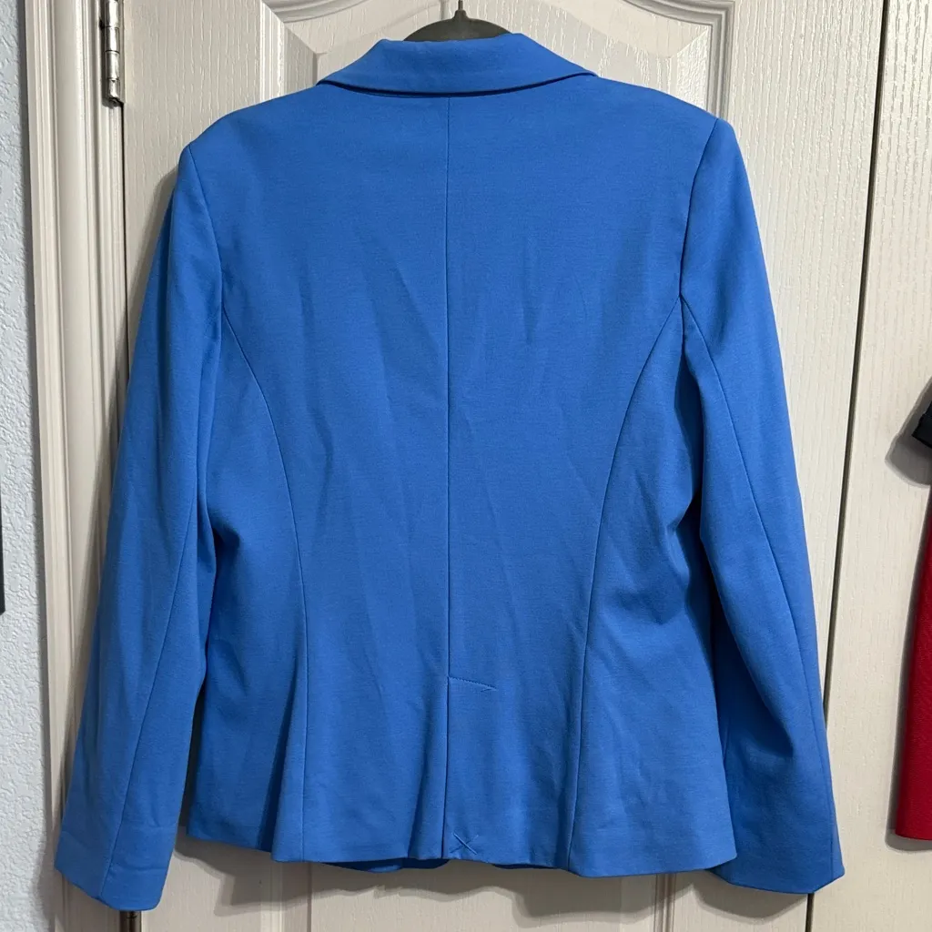 💖 NWT Philosophy Ponte Blazer in Delphi Blue - Image 4