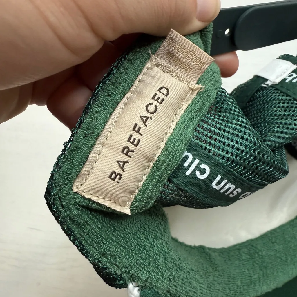 Barefaced Skincare Trucker Hat Y2K No Sun Club Trending Green - Image 5