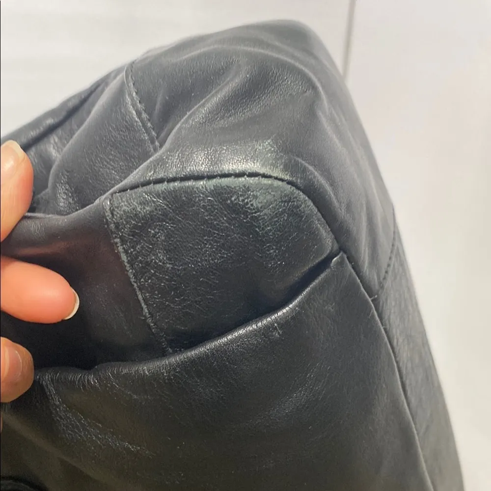Black Leather Bag - Image 8