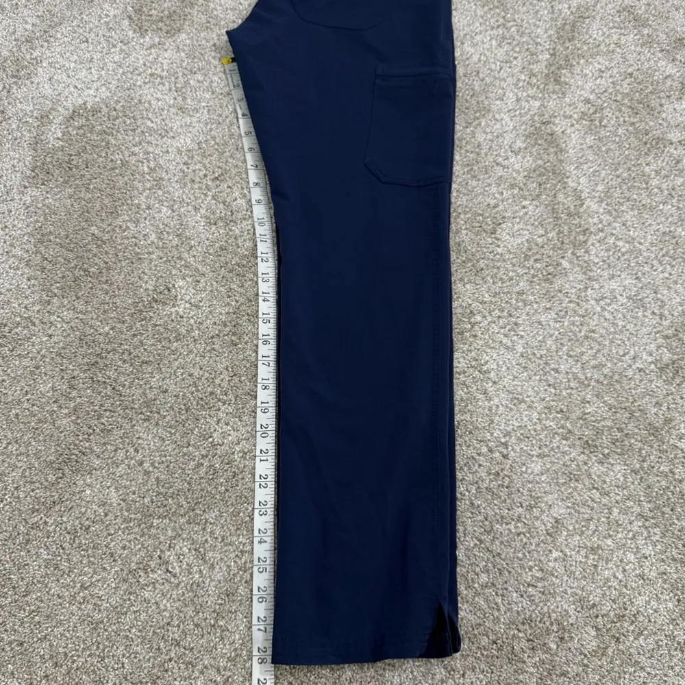 Figs Yola Skinny Scub Pant Navy - Image 5