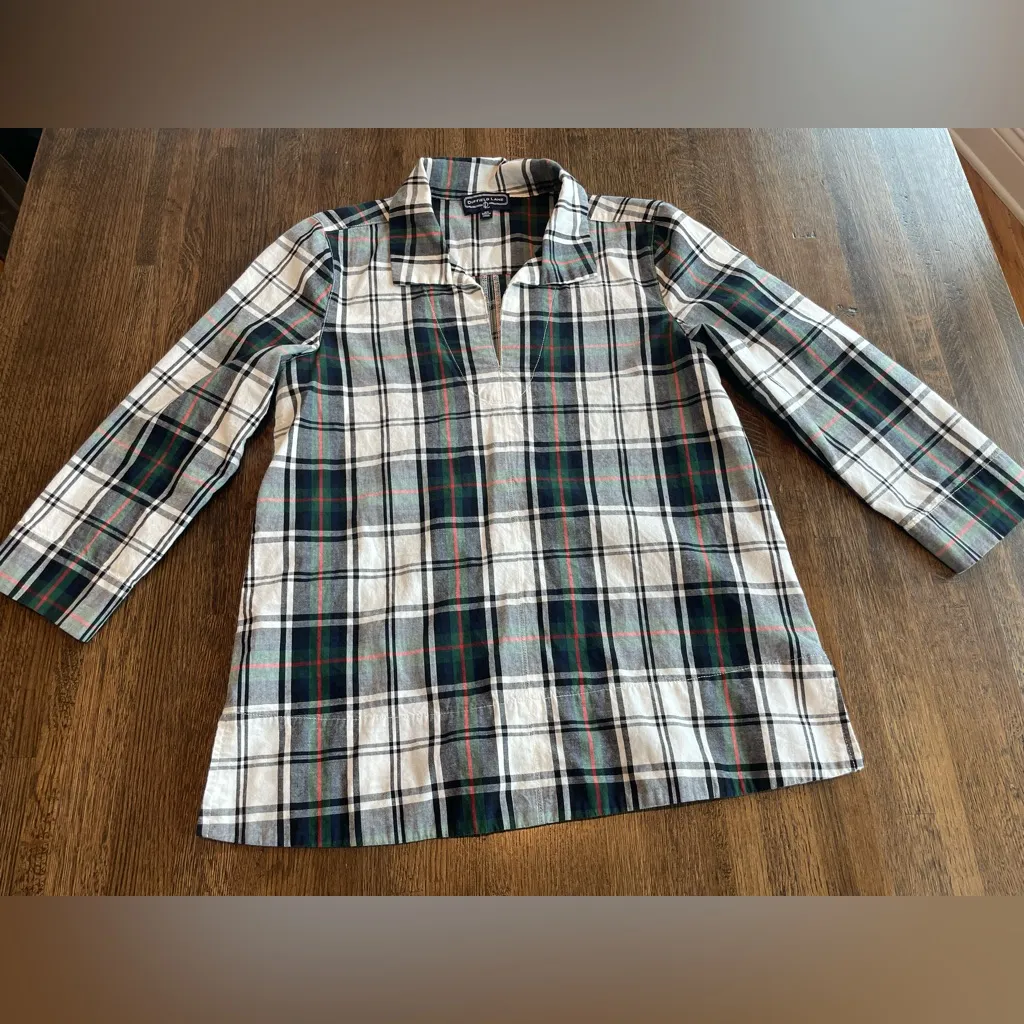 Duffield Lane Cadence Tunic Plaid - Image 3