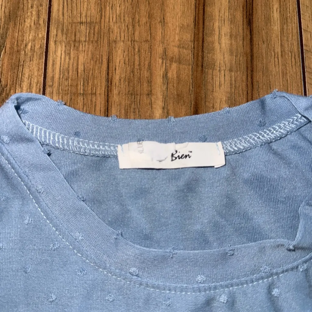 Tres Bien Blue top - Image 3