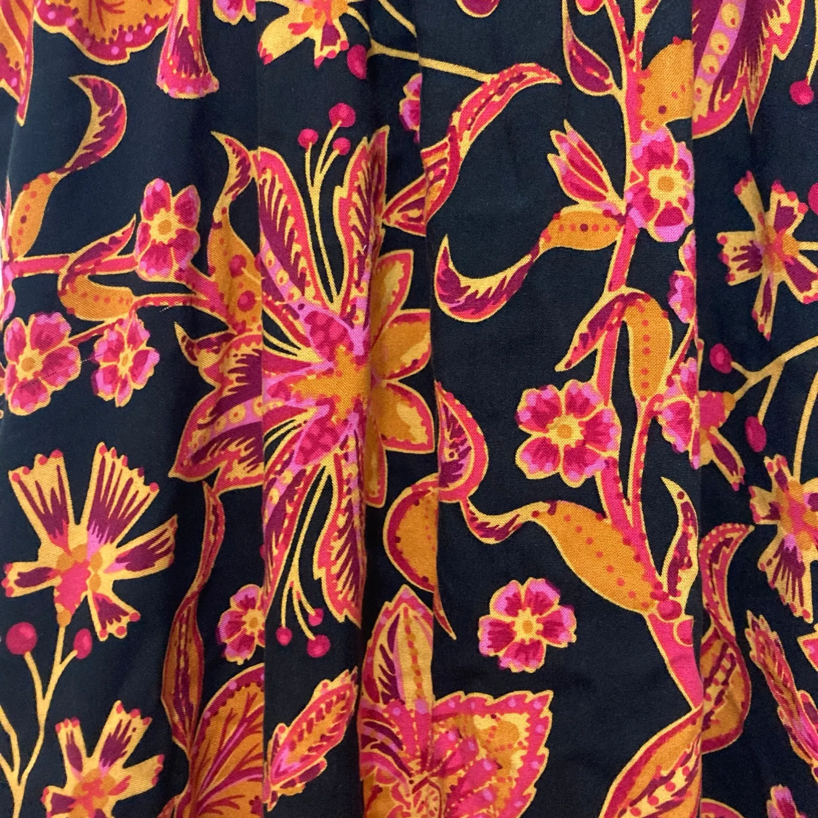 NWT CeCe Beachy Romance High Tide Wrap Short Sleeve Black Red Midi Maxi Dress - Image 6