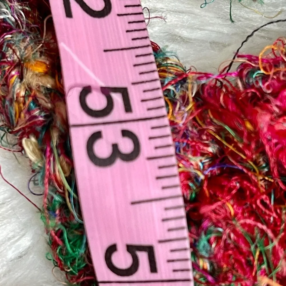 Lakhay's Collection Funky Fringe Woven Boho Crossbody Bag Purse 100% Silk - Image 11