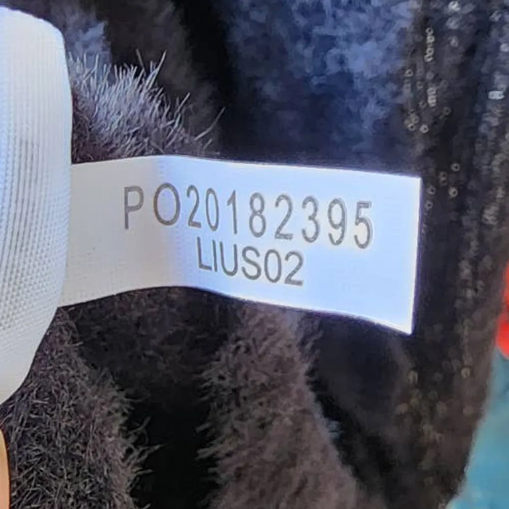 Stella & Dot Metallic Multi-Way Snap Scarf Black & Gray - Image 6