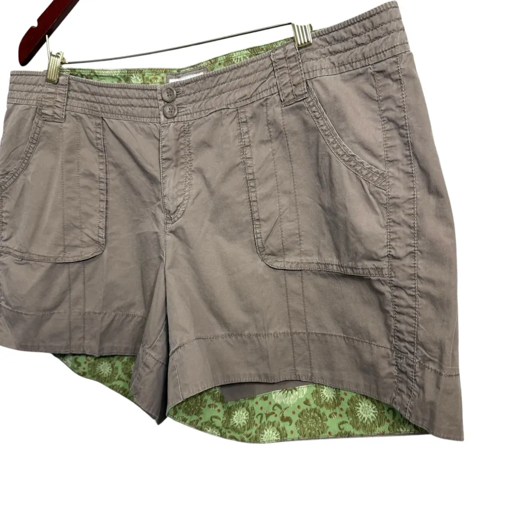 Maurices Shorts Size 20 Brown - Image 2