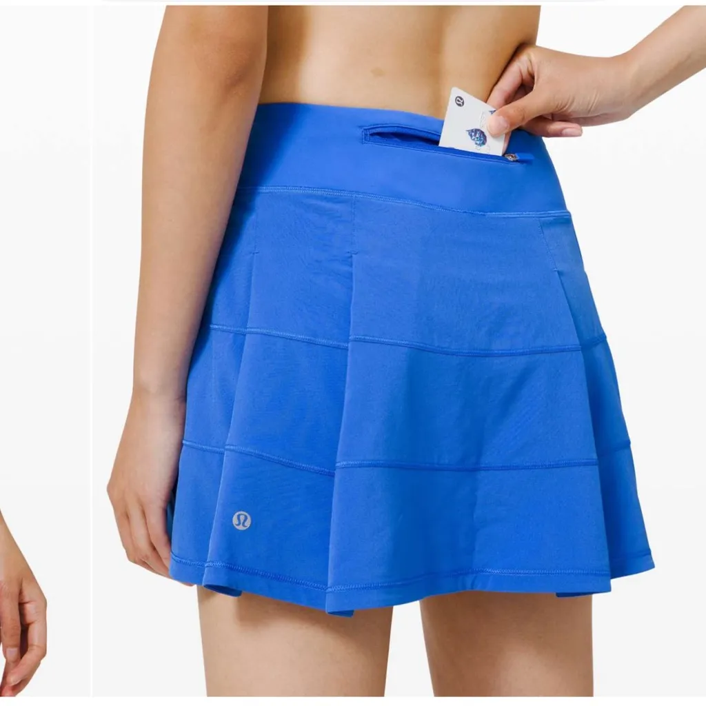 Lululemon Pace Rival Skirt Wild Bluebell 6T - Image 3