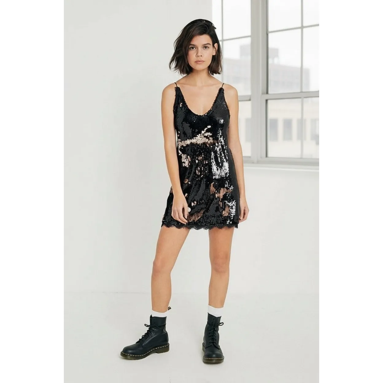 Free People Double Take Sequin Slip dress - Image 12