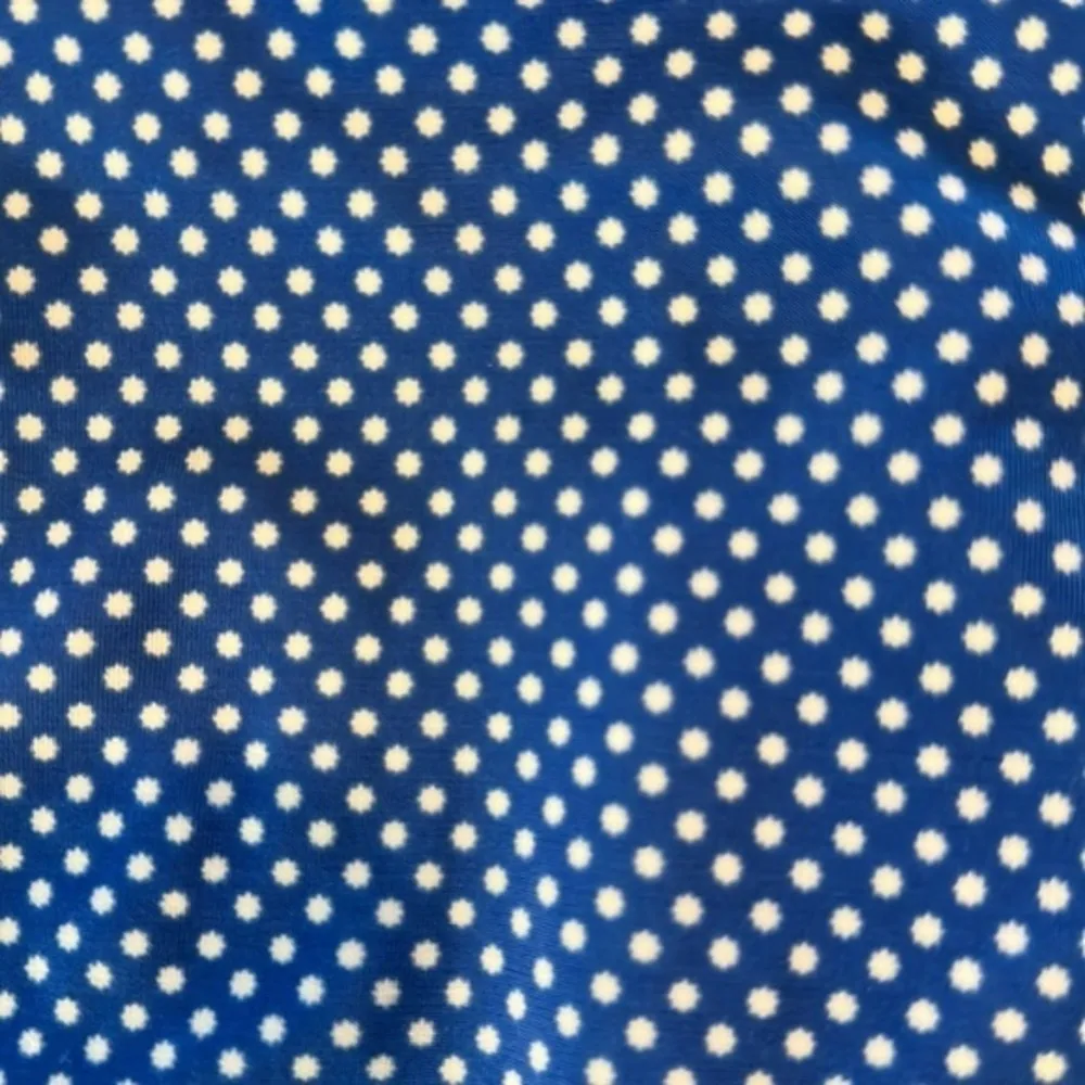 Pinup Vintage Style Blue Polka Dot Islander Swimsuit Size 8 GUC #1921 - Image 4