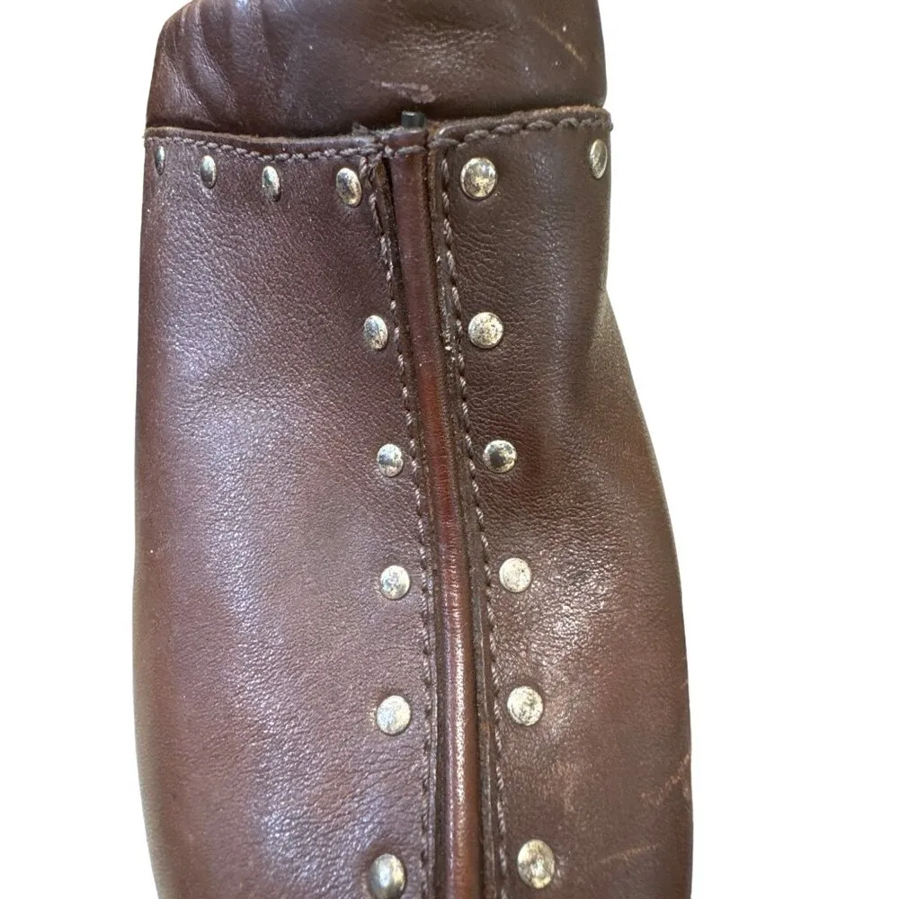 Michael Kors women’s brown shoes/clogs vintage size 9M 2” heels SKU 2725 - Image 12