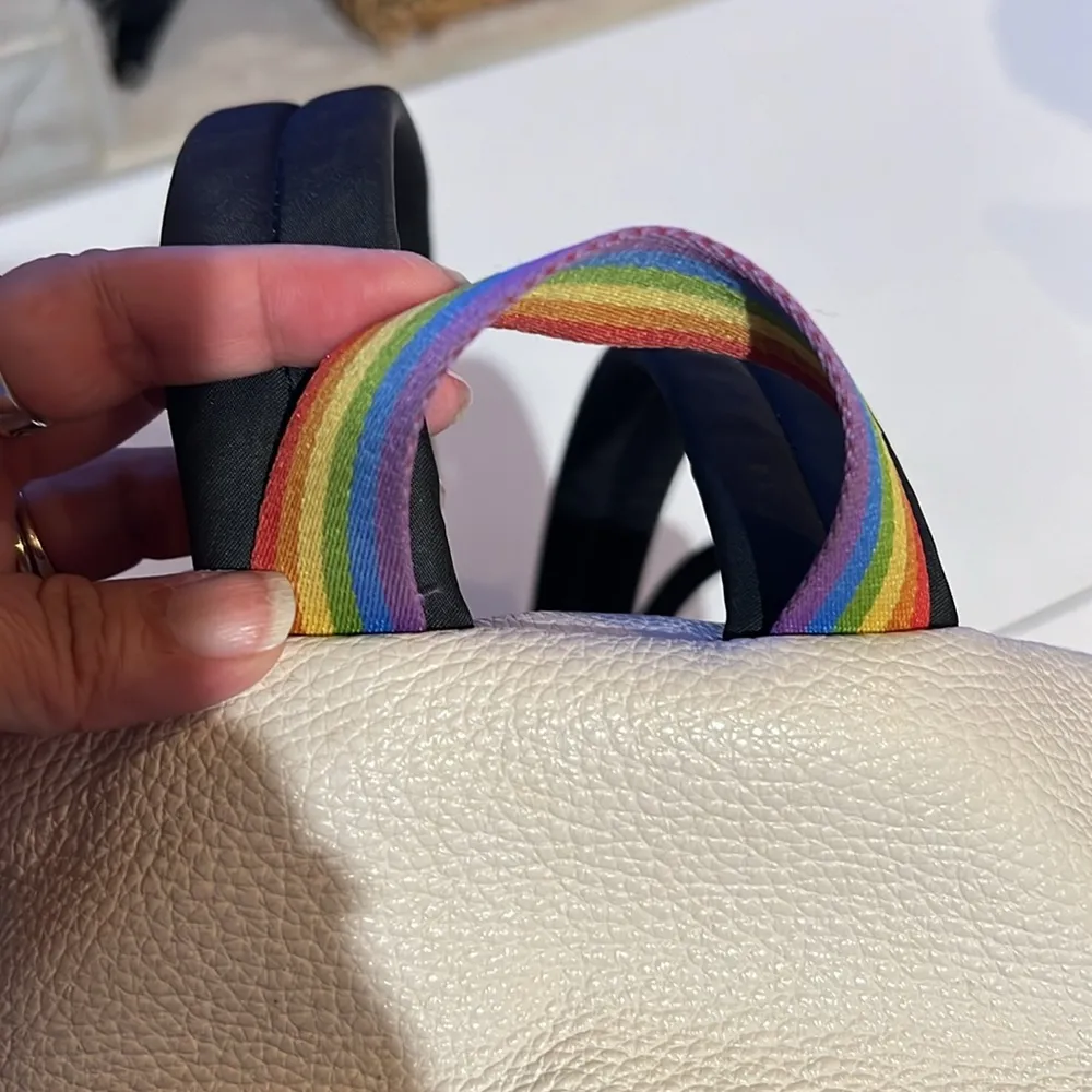 Medium Charlie Backpack With Rainbow Horse And Carriage. Pride - Image 5