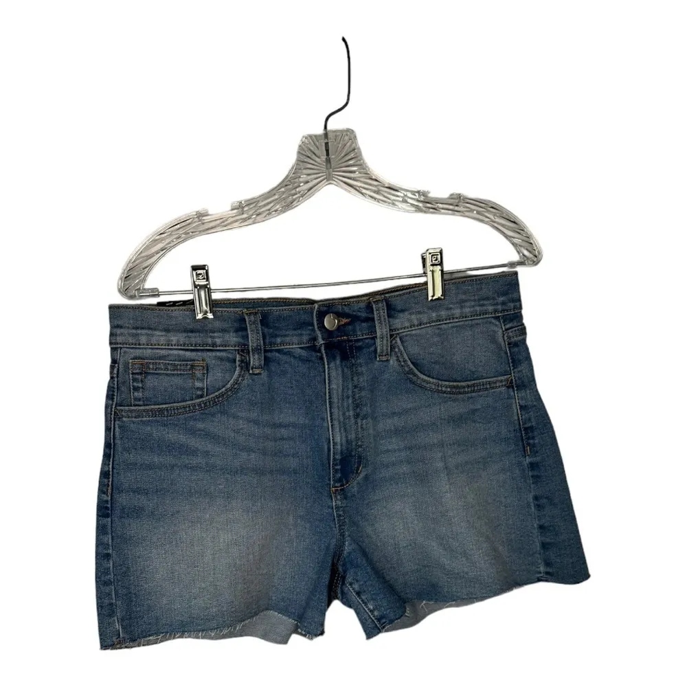 Joe’s Vintage Easy High Rise Cutoff Raw Hem Denim Blue Jean Shorts Annalise 29 - Image 3