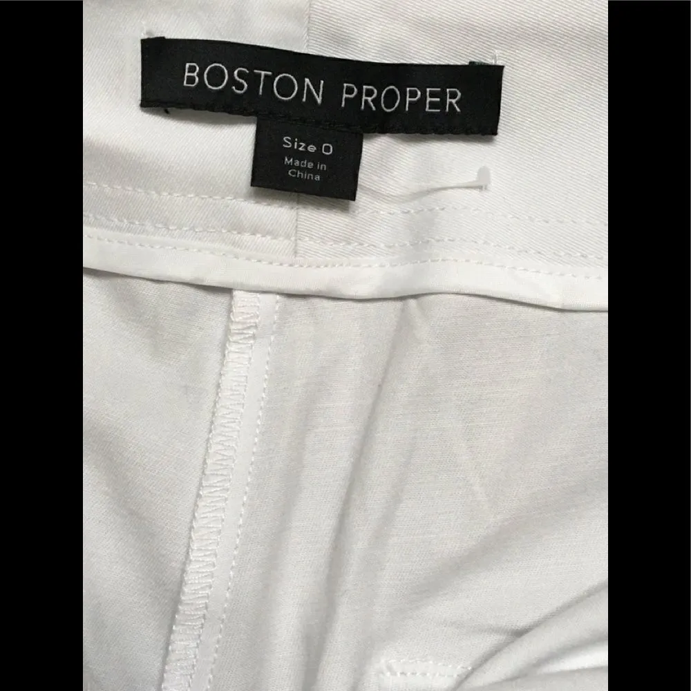 Boston Proper Wide leg stretch pants.  Size 0. Runs big - Image 6