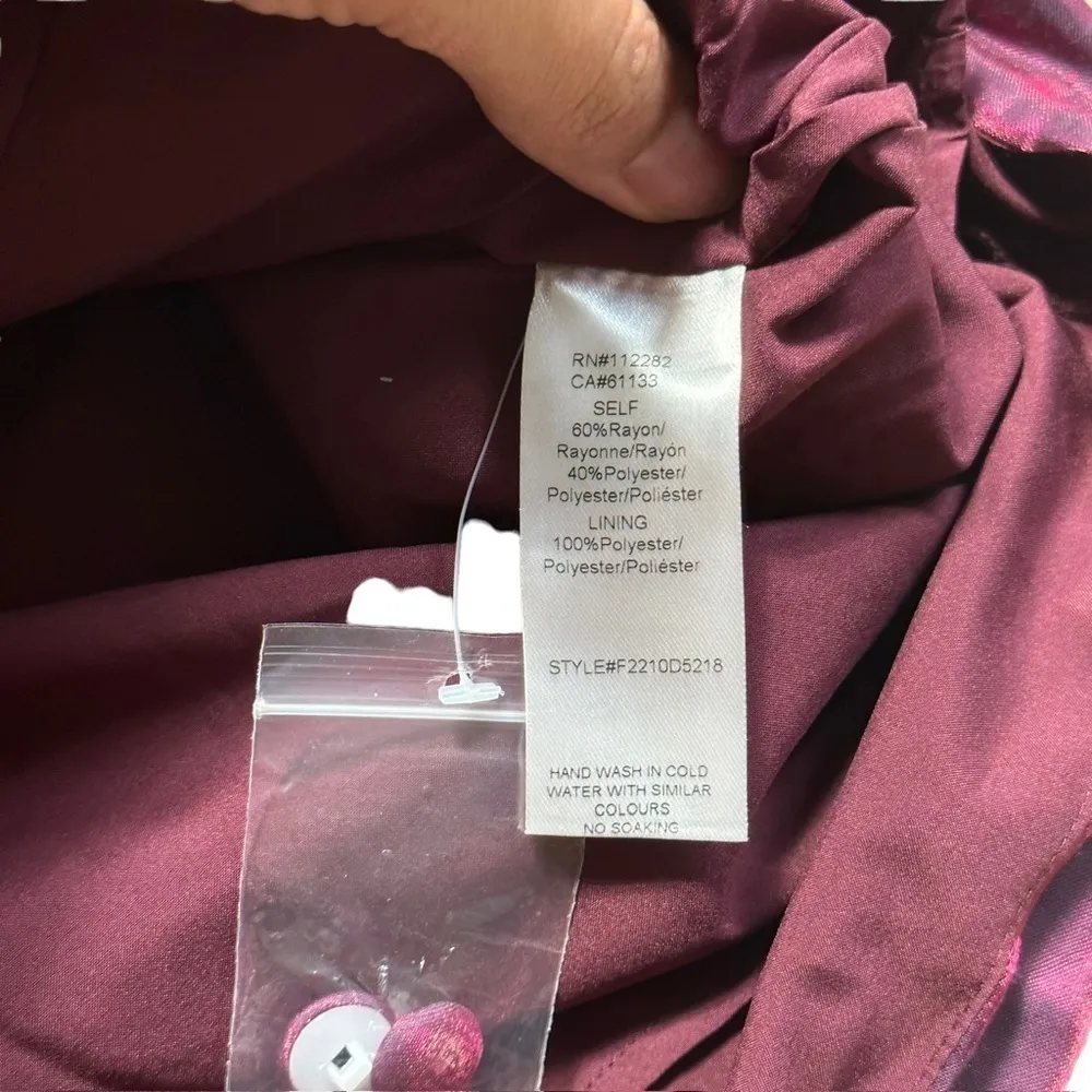 Adelyn Rae Faye Gathered Puff Sleeve Mini Dress | U.S. Woman’s Small - Image 10