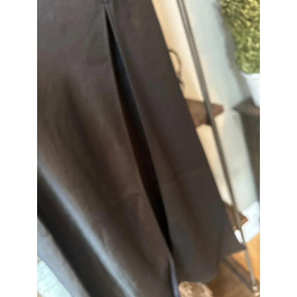 Bec + Bridge Camille Satin Maxi Skirt Black Womens Size 4 - Image 7