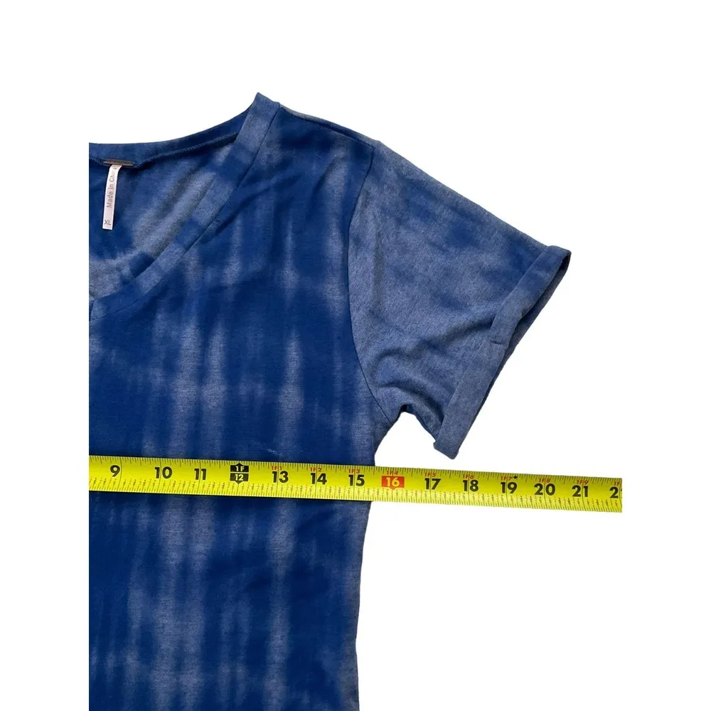 Poof Apparel Blue Tie Dye Bodysuit Size XL NWT (37-36) - Image 6