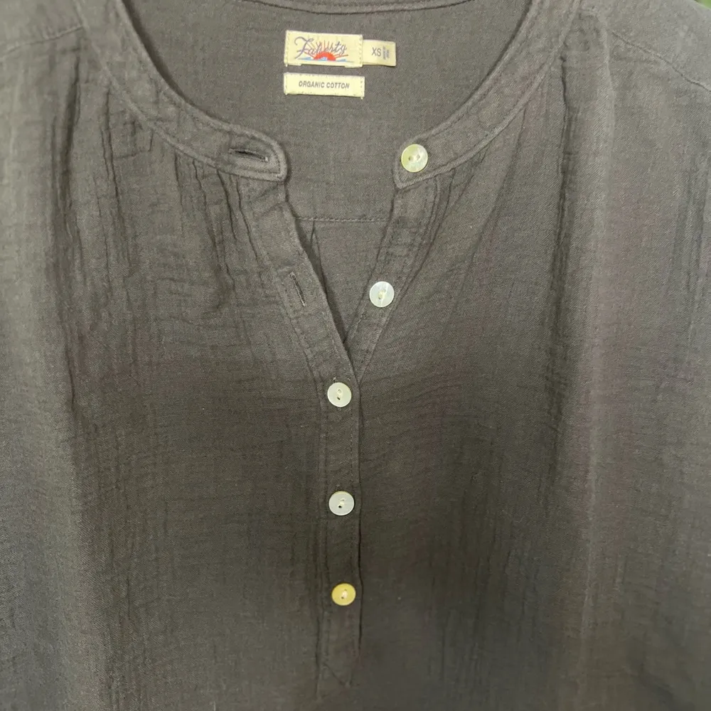 FAHERTY Dream Desmond Organic Cotton Short Sleeve Top Size XS - Image 6