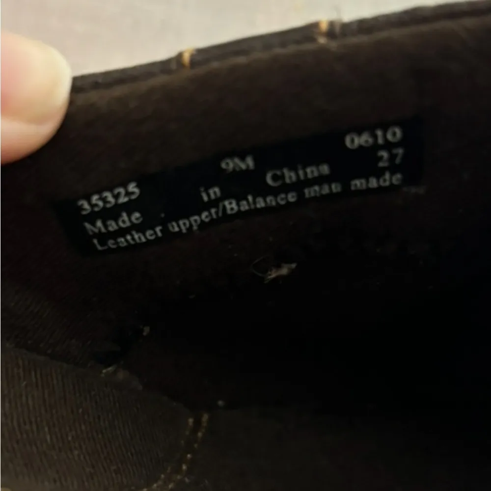 Clarks Women’s Brown Clog Sandals Leather Upper Side Buttons Shoes sz 9M… - Image 7