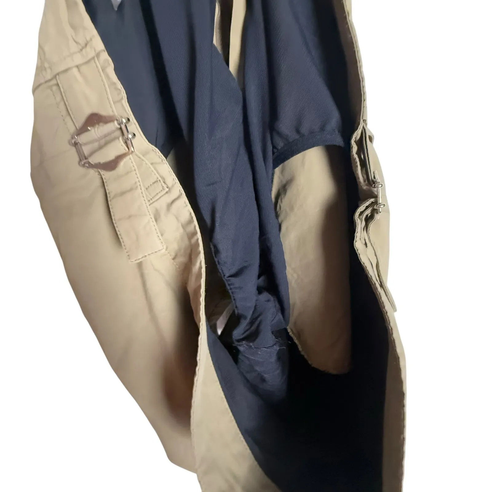 Sandro Khaki Tan Casual Shorts Size XL - Image 8