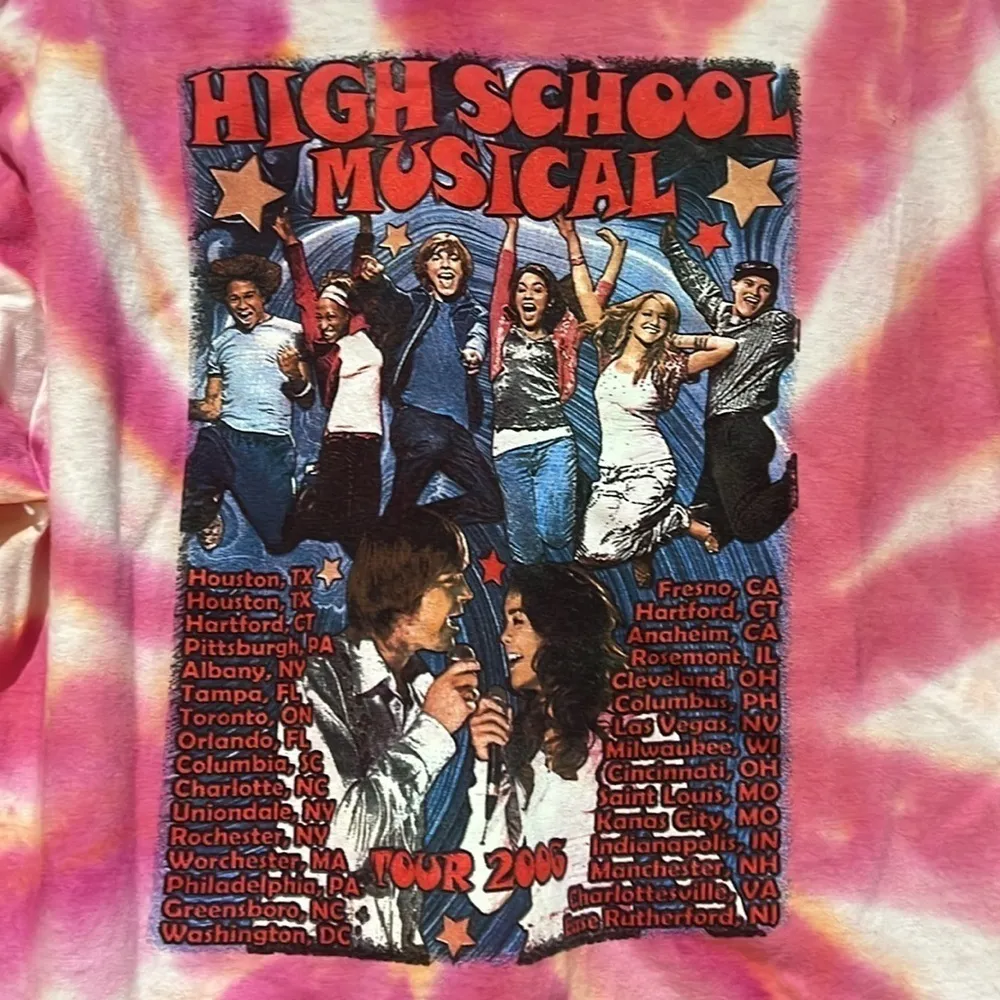 Vintage Anvil High School Musical Vibrant T Shirt Size M - Image 6