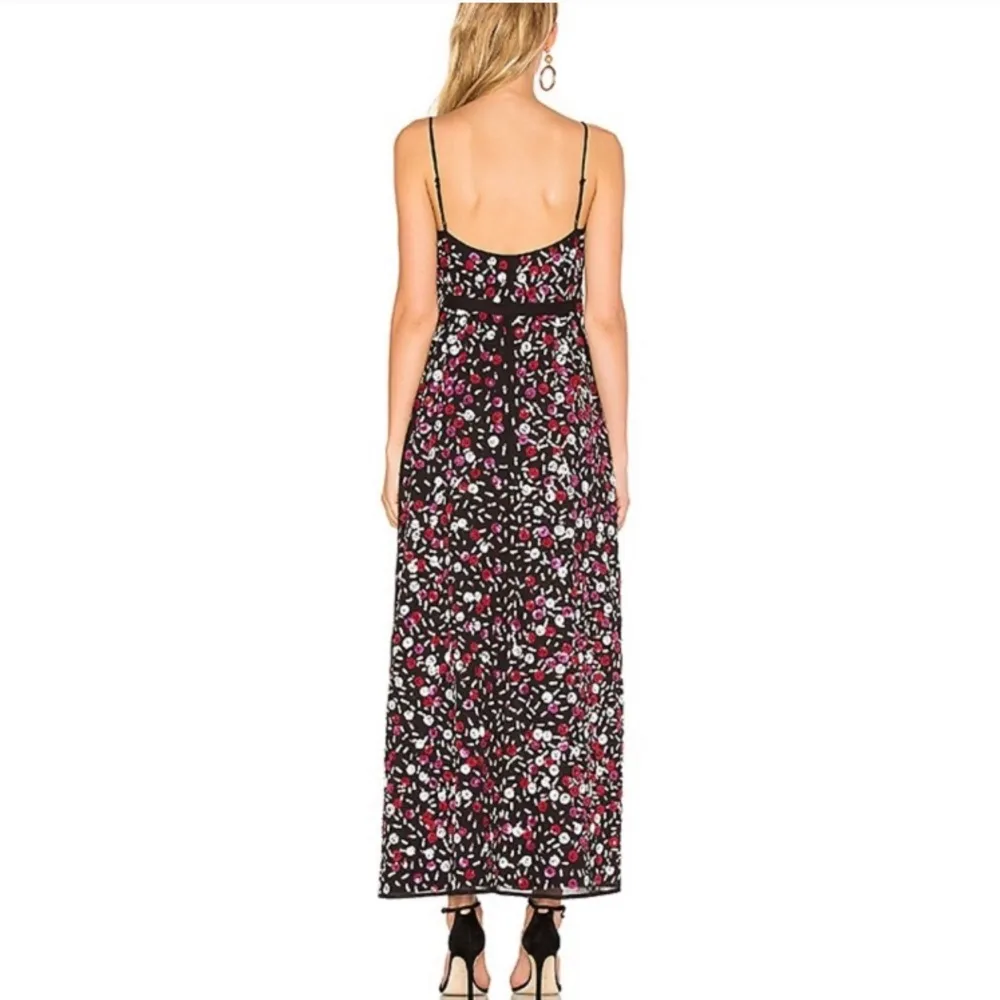 NWT LPA 138 Floral Sequin Wrap Maxi Dress - Image 3