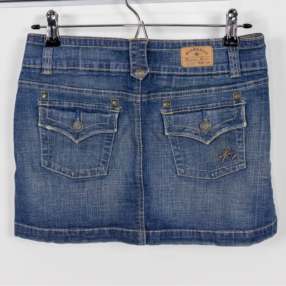 Y2K Denim Mini Skirt - Image 2